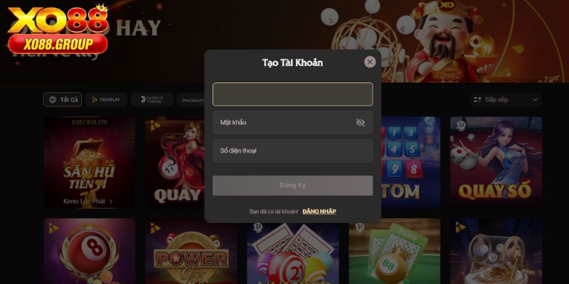 Chi tiết 3 bước đăng ký XO88 thành công trong một nốt nhạc