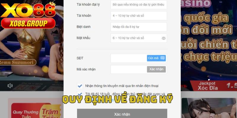 Quy định về đăng ký cực chi tiết